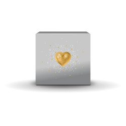 Stříbrná mince 1 Oz Celebrate love 2025 Zlaceno