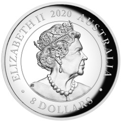 Stříbrná mince 5 Oz Australian Kangaroo High Relief Proof 2020