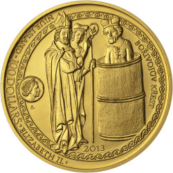 Zlatá mince 40 Dukát Bořivoje I. 2013 Standard