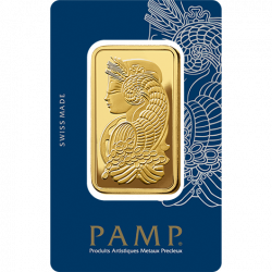 Zlatý slitek 100g PAMP