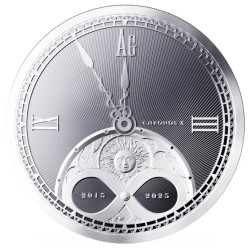 Stříbrná mince 1 Oz Chronos 2025 Proof-like