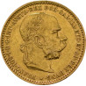 Zlatá mince 10 Korun Františka Josefa I. různé roky (1892-1911)