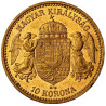 Zlatá mince 10 Korun Maďarsko různé roky (1892-1915)