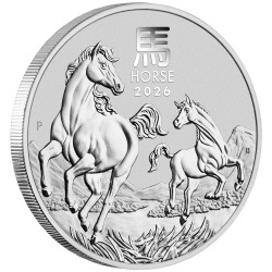 Stříbrná mince 1 Oz Lunar Series III Year of the Horse 2026
