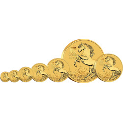 Zlatá mince 1/10 Oz Lunar Series III Year of the Horse 2026