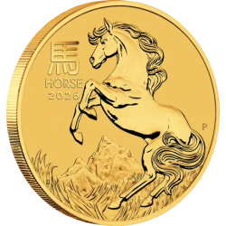 Zlatá mince 1/4 Oz Lunar Series III Year of the Horse 2026