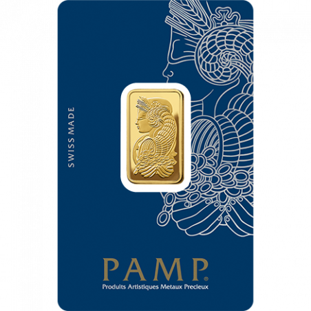 Zlatý slitek 10 g PAMP