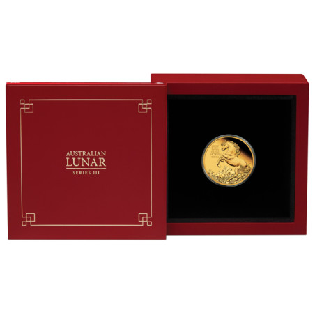 Zlatá mince 1/4 Oz Lunar Series III Year of the Horse 2026 Proof