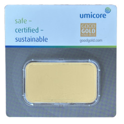 Zlatý slitek 100 g Umicore