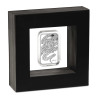 Stříbrná mince ve tvaru slitku 1 Oz Rectangular Dragon 2025 Proof