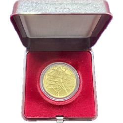 Zlatá mince 1/2 Oz 5000 Kč Městská památková rezervace Cheb 2021 Proof