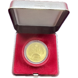 Zlatá mince 1/2 Oz 5000 Kč Městská památková rezervace Hradec Králové 2023 Proof