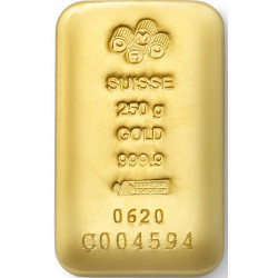 Zlatý slitek 250g PAMP
