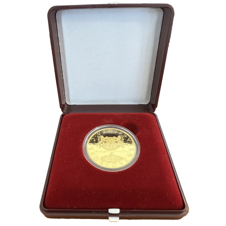 Zlatá mince 1 Oz 10 000 Kč 100. výročí vzniku Československa 2018 Proof