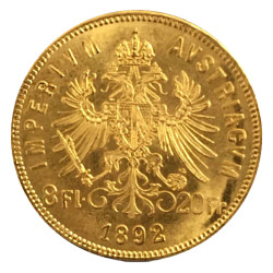 Zlatá mince 20 Frank 8...