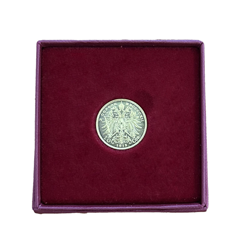 Zlatá mince 10 Korun Františka Josefa I. 1912