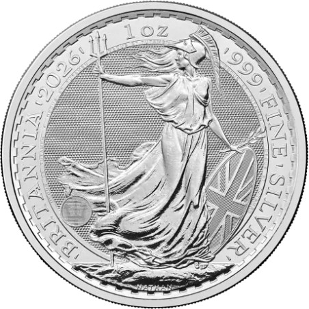 Stříbrná mince 1 Oz Britannia 2026