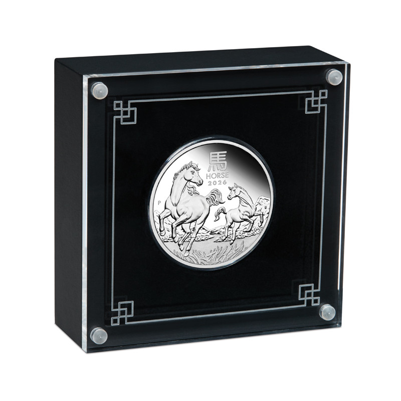 Stříbrná mince 1 Oz Lunar Series III Year of the Horse 2026 Proof