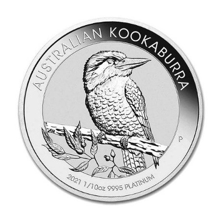 Platinová mince 1/10 Oz Australian Kookaburra 2021