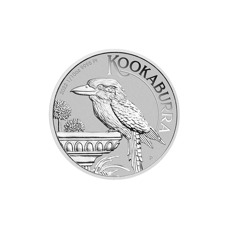 Platinová mince 1/10 Oz Australian Kookaburra 2022