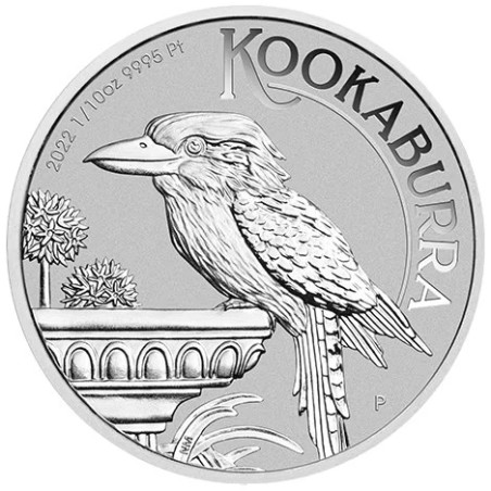 Platinová mince 1/10 Oz Australian Kookaburra 2022