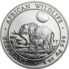 Stříbrná mince 1 Oz African Wildlife Elephant 2011