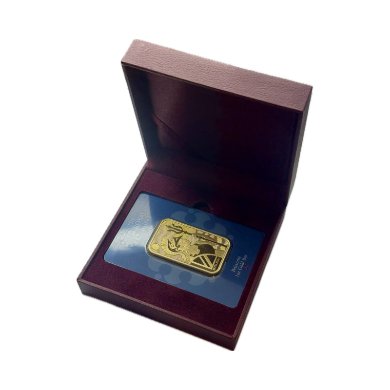 Krabička na slitky Britannia červená