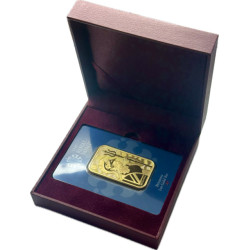 Krabička na slitky Britannia červená