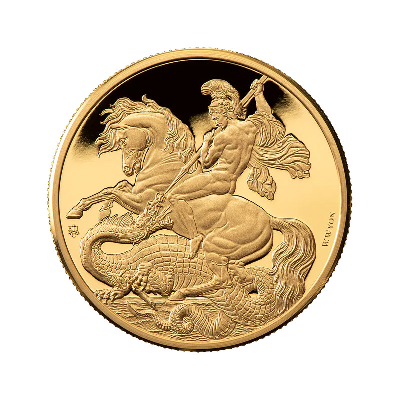 Zlatá mince 1 Oz St. George & The Dragon 2023 Proof