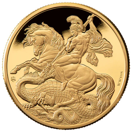 Zlatá mince 1 Oz St. George & The Dragon 2023 Proof