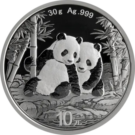 Stříbrná mince 30 g China Panda 2026