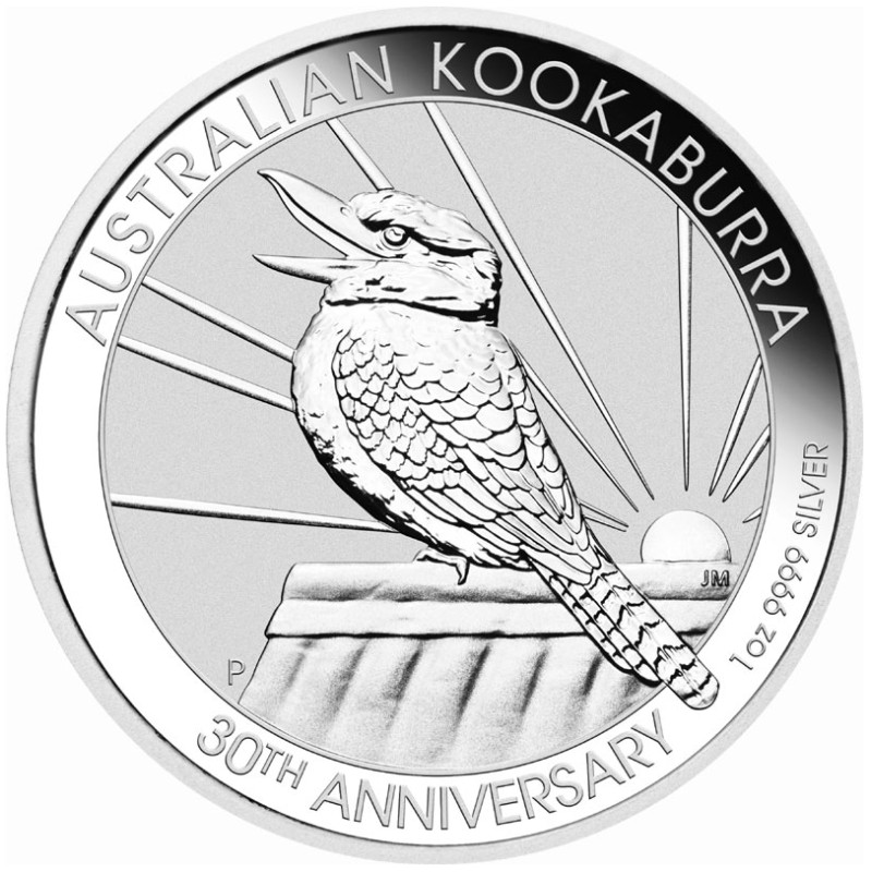 Stříbrná mince 1 Oz Kookaburra 2020 - 30th Anniversary