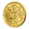 Zlatá mince 5000 Kč 1/2 Oz město Jihlava 2021 Standard