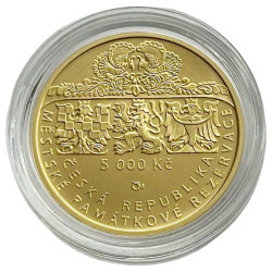 Zlatá mince 1/2 Oz 5000 Kč Městská památková rezervace Štramberk 2025 Standard