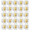 Zlatý slitek 25 x 1 g PAMP Multigram