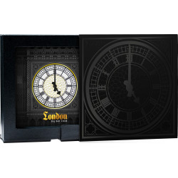 Stříbrná mince 1 Oz London Big Ben City Hall Clocks 2025 Proof