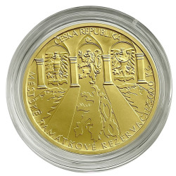 Zlatá mince 1/2 Oz 5000 Kč Kroměříž 2023 BK