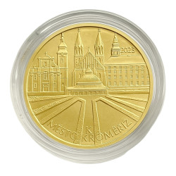 Zlatá mince 1/2 Oz 5000 Kč Kroměříž 2023 BK