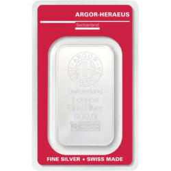 Stříbrný slitek 1 Oz Argor...