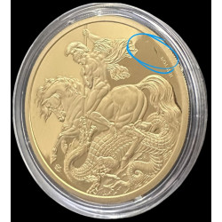 Zlatá mince 1 Oz St. George & The Dragon 2023 Proof