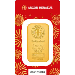 Zlatý slitek 1 Oz Argor...