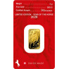 Zlatý slitek 5 g Argor Heraeus Lunar Series III Year of the Horse 2026