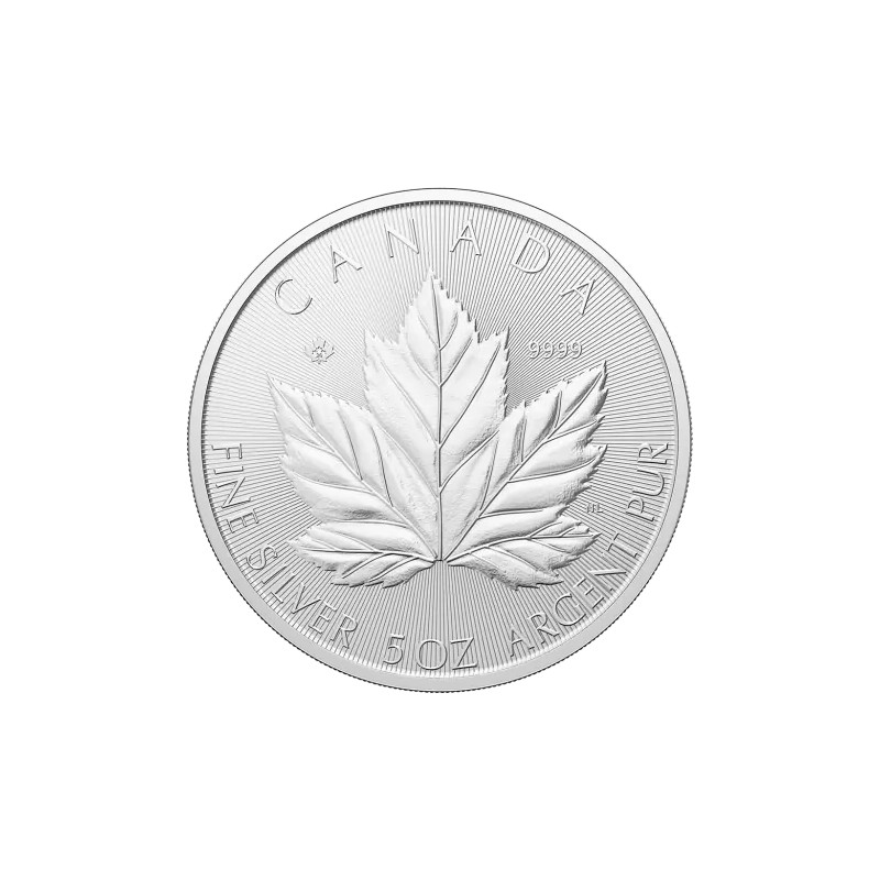 Stříbrná mince 5 Oz Canadian Grand Maple Leaf 2026