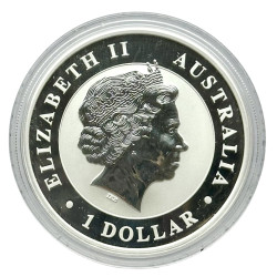 Stříbrná mince 1 Oz Australian Koala 2011 Zlaceno