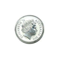 Stříbrná mince 1 Oz Kangaroo (RAM) 2010 Zlaceno