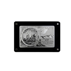 Stříbrná mince Australian Kangaroo 25. výročí speciální edice 2018 proof