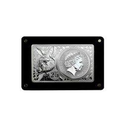 Stříbrná mince Australian Kangaroo 25. výročí speciální edice 2018 proof