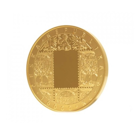 Zlatá mince 1 Oz 100. Výročí Zavedení československé měny ČNB 10000 Kč 2019 Proof