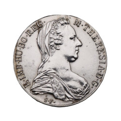 Stříbrný Levantský Tolar 28...