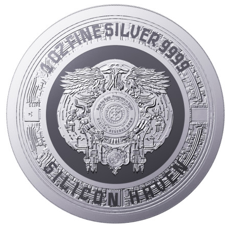 Stříbrná mince 1 Oz AI Coin - Artificial Intelligence 2024 Proof-like